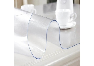 Клеёнка прозрачная силиконовая 2.0мм (0.8мх20м) Декорель