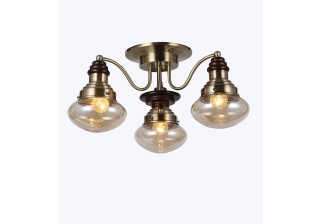 Люстра 4728/3 бронза