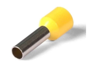Наконечник штыревой НШВИ 6-12 желтый КВТ