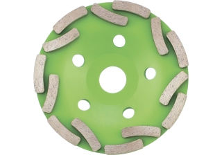 Чашка алмазная зачистная 125мм, Двухрядная /72955/  Сибртех