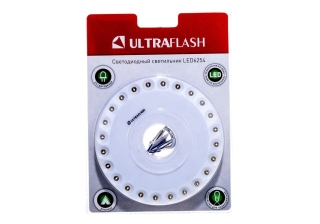 Фонарь кемпинговый светодиодный Ultraflash LED6254 пласт. корпус 863503/10476