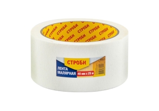Лента малярная Строби, 48 мм х 25 м /64825/