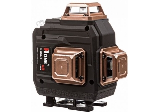 Уровень лазерный №1 LLG16-1-PRO (ЗЕЛЕНЫЙ,16линий,50м дальн,2акк,самовыравн,пульт,ДИСПЛЕЙ,КЕЙС)