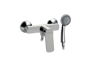 Смеситель для душевой кабины FABIA шаровый Хром (9603)