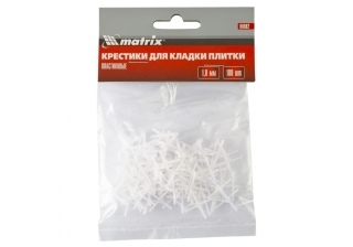Крестики 1,5 мм. для кладки плитки 100шт. /88084/  Matrix