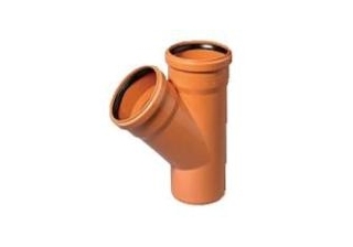 Тройник 160х160х45, (оранжевый) ПП
