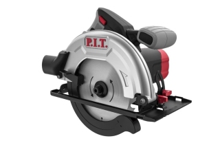 Пила дисковая P.I.T. PKS185-С3 1400Вт 5500об/мин., диск 185мм, глубина пропила 60мм)