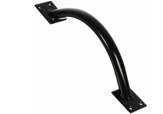 Ручка дверная Ригель-А-280 (черная) 15992