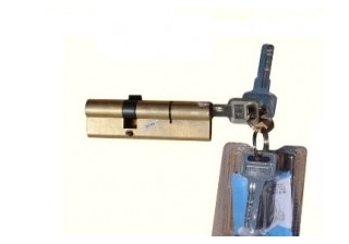 Механизм цил. 85 (37,5х47,5) (2+6 ключей перфо, ключ - ключ) УТ-0014838