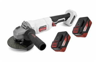 УШМ акк. ELTI AG-125LH-GB (125мм, 8500об/мин.АКБ 20V, 4А/Ч 2шт, тонкая удлин.рукоятка, коробка)