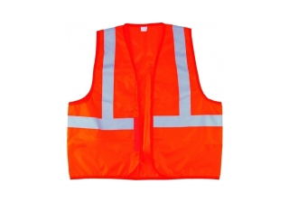 Жилет сигнальный, оранжевый, размер XL /89513/ Сибртех