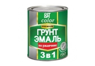 Грунт-эмаль по ржавчине ВИТ синяя 1кг