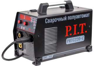 Сварочный аппарат полуавтомат P.I.T. PMIG 220-C (220A, ММА 2.5-5мм, 6.5кВт, MIG 0.6-1мм, 5.9кВт)