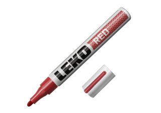 Маркер LEKO с нитроэмалью КРАСНЫЙ 4мм 011104/480040