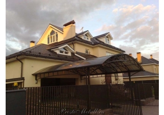 Поликарбонат 12000х2100х8 POLYGAL Бронза