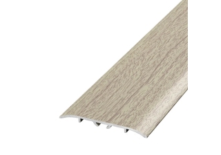 Профиль стыкоперекрывающий ПС 07 (шир-60мм).087 Дуб беленый, L-1,35м   Лука