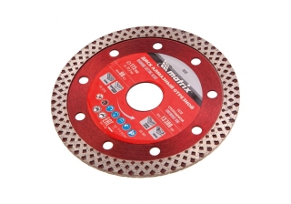 Диск алмазный отрезной сплошной, 115*22,2мм.сухая/мокрая резка /73122/ MATRIX