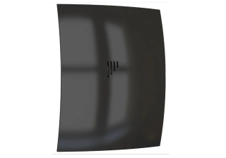 Вентилятор осевой вытяжной BREEZE 4C Obsidian D98 с обратным клапаном