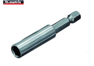 Адаптер магнитный для бит, шестигранный /11398/  MATRIX