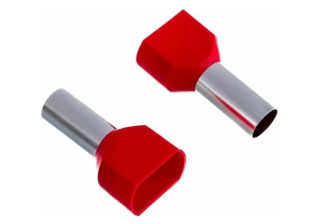 Наконечник штыревой НШВИ(2) 10-14 красный КВТ