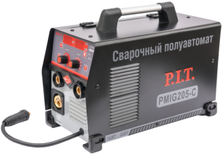 Сварочный аппарат полуавтомат P.I.T. PMIG 205-C1(205A,ПВ-60,ММА 1.6-4мм,5.8кВт, MIG 0.8-1мм)