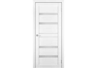 Дверь Гранд 10 белый бархат ДО сатин 700х2000