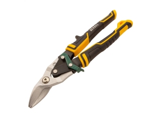 Ножницы по металлу, 270мм. прямой и правый рез, сталь-CrMo, трехкомп.рук-ти   /78371/  Denzel