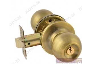 Защелка ISP ЗШ-01-Э (бронза, ключ - фиксатор) Нора-М УТ-0016594/16789