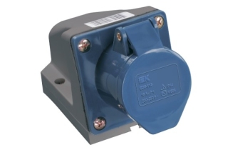 Розетка стационарная силовая ССИ-123 2Р+РЕ 32А 220В о/у IP44 IEK