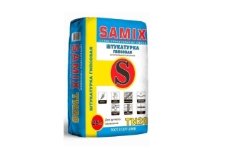 Штукатурка SAMIX TN-20 гипсовая 25кг  (пал./63меш.)