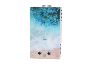 Водонагрев. газ. GENBERG 210.01 ДЕКОР-ЭКО 10л. ОКЕАН