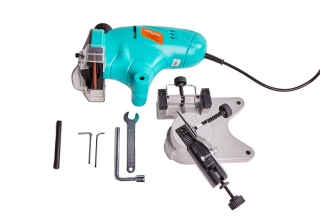 Точильный станок для заточки цепей Sturm! BG60016 УСТОЙЧИВАЯ ЛИТАЯ ОПОРА,защита от искр, 160Вт