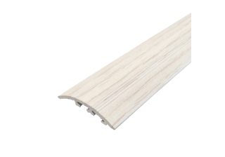 Порог алюминиевый Stella Кант 030 СКУ Дуб ривалго белый  900х30х4,9мм