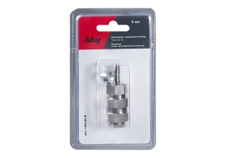 Разъемное соединение Fubag рапид (муфта)_елочка 6мм с обжимным кольцом 6х11мм 180120 В