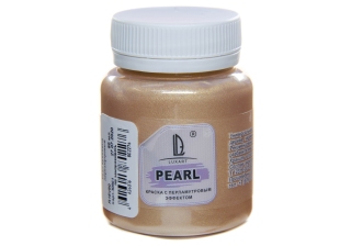 Краска акриловая Luxart Pearl Кремовая перломутровая 0.11кг