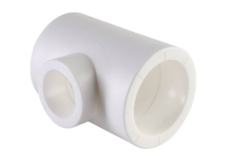 Тройник переходной 50х32х50 бел.