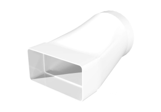 Соединитель прямой плоских каналов с круглым 60Х204/D125 620СП12.5КП