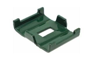 Крепление заборное, скоба ПП RAL 6005