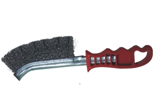 Щетка стальная с пласмасовой ручкой BIBER /70965/