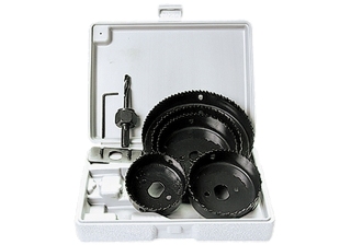 Набор кольцевых пил по дереву , 64-127мм., 8предметов /704715/  Matrix