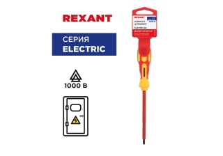 Отвертка диэлектрическая шлицевая SL4-100мм 