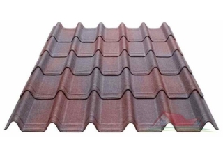 Черепица Ондувилла коричневая 3D (1,06х0,40м) /0,31м2 полезной площади/