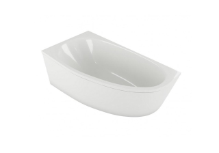 Ванна акриловая KAPRIS 1600х90 левая с экраном и каркасом