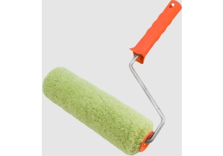 Валик зеленый полиакрил 240 мм, d 42 мм, бюгель 8 мм, ворс 18 мм, 