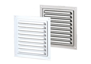 Решетка мет. МВМ 125с сер.