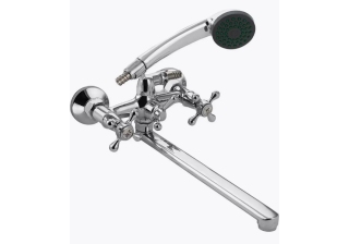 Cмеситель в ванну MAYFAIR керамика с шаровым перекл.  (87141)