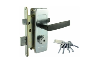 Замок врезной ЗВ 4-Д (никель) ШО-25 Барановичи Зенит УТ-0014441