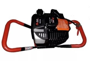 Мотобур бенз.P.I.T. P51210 (2-х такт., 2.5л.с./1.8кВт, 52см3, 8500об, Без шнека!)