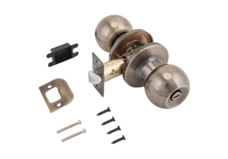 Защелка СТАНДАРТ 607 BK AB бронза фикс 9867