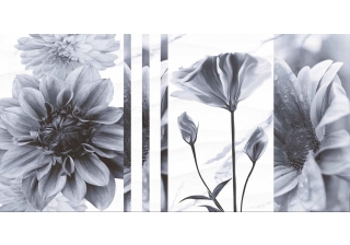 Декор Галатея цветы (ТР3601SWFY) 300х600х8,5мм.  Тянь-Шань